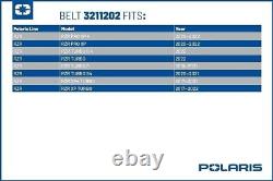 Polaris RZR Drive Belt Compatible with Specific XP Turbo, 4 XP Turbo, PRO XP