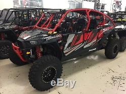 Polaris RZR XP 1000/900 Turbo RED Front Bumper with Skid Plate 2014-2018