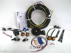 Polaris RZR4 Street Legal Turn Signal Lights Horn Kit DUX RZR LE 4x4 1000 900