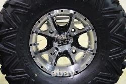 Polaris Rzr 1000 S 28 Bighorn 2.0 Radial Atv Tire & Cobra M/b Wheel Kit Pol10k