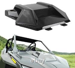 Real Carbon Fiber Front Turbo Hood Scoop for 20-24 Polaris RZR PRO R/XP Turbo R