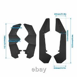 Rear & Front Mud Flaps Fender Flares Coverage for 2020-2023 Polaris RZR Pro XP