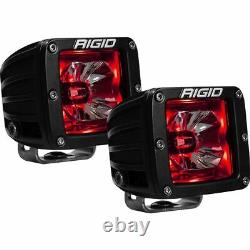 Rigid Industries 20202 Radiance Spot Light Pod With Red Backlight Pair