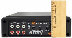 Rockville RXD-F20 1600 Watt 4-Channel Amplifier Amp For Polaris RZR/ATV/UTV/Cart