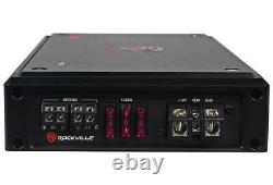 Rockville RXD-T2 2400 Watt 2-Channel Amp Amp for Polaris RZR/Ranger/ATV/UTV