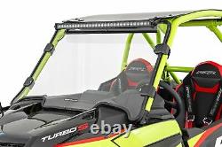 Rough Country Front UTV Full Windshield, for Polaris RZR Turbo S 98112110