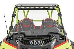 Rough Country Front UTV Full Windshield, for Polaris RZR Turbo S 98112110