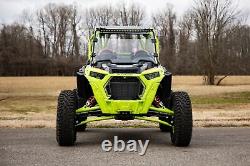 Rough Country Front UTV Full Windshield, for Polaris RZR Turbo S 98112110