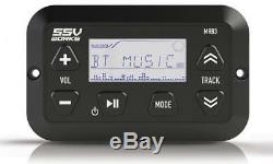 SSV WORKS MRB3 Digital Media Bluetooth Receiver 4 Polaris RZR/ATV/UTV/Cart/Jeep