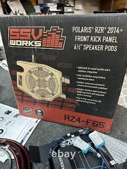 SSV Works 2 Speaker & Kicker Amp Kit Polaris RZR RZ3-2ARC