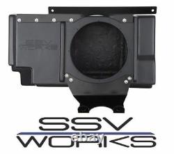 SSV Works Behind the Seat Sub Enclosure Unloaded for 14-18 Polaris RZR XP 1000