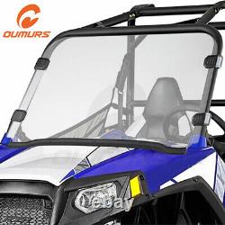 Scratch Resistant Full Windshield For 2008-2014 Polaris RZR 570 800S 800 900 US