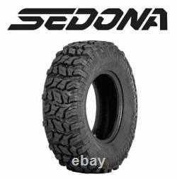 Sedona Coyote Complete 4 Tire Set (2) 25x8-12 Front & (2) 25x10-12 Rear 6 Ply