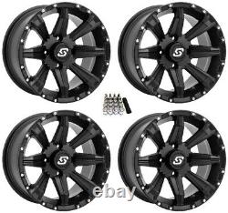 Sedona Sparx UTV Wheels/Rims Black 15 Polaris RZR 1000 XP (4)