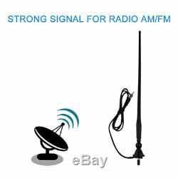 Square Marine Radio BT stereo 3car Speaker Antenna For Polaris RZR/ATV/UTV/Cart