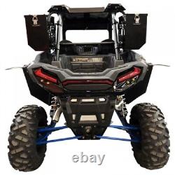 Tusk UTV Quick Release Cargo System Cage Mounted Left & Right Pair Black