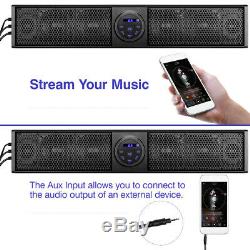 UTV 1.75-2.25 Sound Bar Bluetooth For Can Am Maverick 2020 Polaris RZR Pro XP