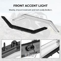 UTV Front Accent Light and Mesh Grille Light for Polaris RZR PRO XP/4 2020-2023