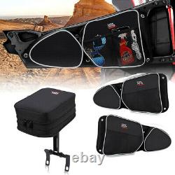 UTV Front Side Door Bags & Armrest Storage Bag For Polaris RZR 900 XP 1000 Turbo