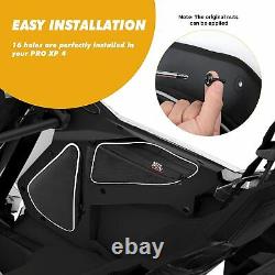UTV Rear & Front Side Door Bags withKnee Pad for Polaris RZR Pro XP 4 2020-2022