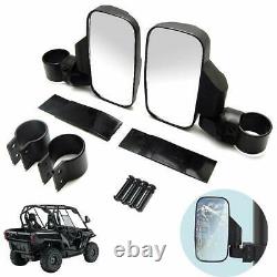 UTV Spare Tire Carrier Mount Rack with Side Mirrors For Polaris RZR XP4 1000 TURBO