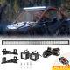 WEISEN For 2022+ Polaris RZR Pro R 42 Roof LED Light Bar Mount Wire Kit+Pods