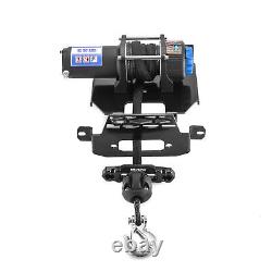 WSAYS UTV 4500lb Electric Winch Mount Combo For Polaris RZR 900/1000/XP Turbo