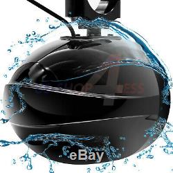Waterproof ATV UTV RZR Polaris Bluetooth LED 4 Speakers Stereo Audio Amp System