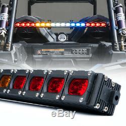 Xprite 30 LED Rear Chase Light Bar Brake Reverse Warning for ATV UTV Buggy RZR