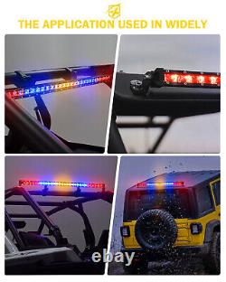 Xprite 32 UTV Chase Lights Bar for Polaris RZR 900S 1000 XP 1.75-2 Roll cage