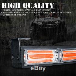 Xprite G5 36 Inch COB LED Rear Chase Light Bar Reverse for Polaris RZR Buggy