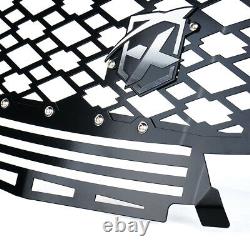 Xprite Steel Mesh Front Grille with Badge for 2018-2021 Polaris RZR 1000 XP Turbo