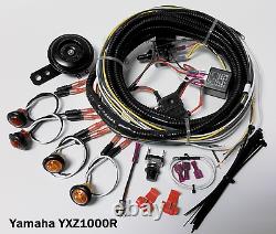 YXZ1000R SxS Turn Signal Horn Kit Street Legal Yamaha SS SE XT-R Bar YXZ 1000